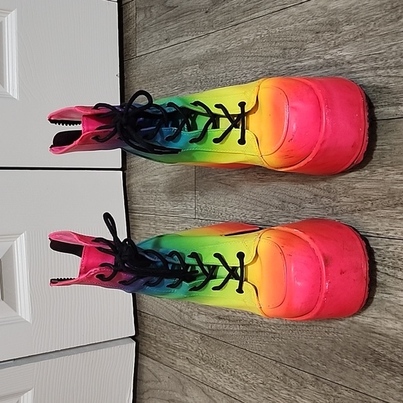 Rainbow Platform boots - Picture 2 of 4